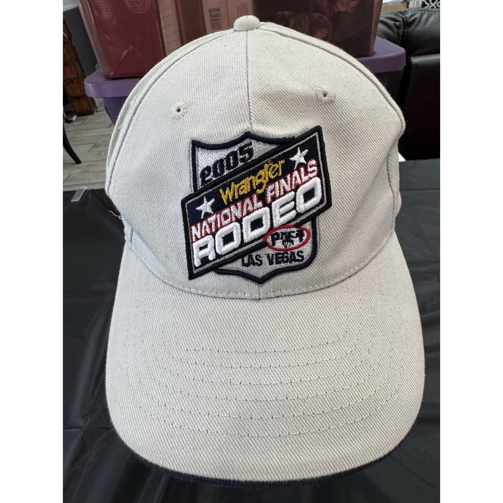 2005 Cap Hat Khaki Wrangler National Finals Rodeo Las Vegas‎ PRCA